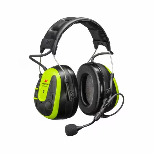 3M Peltor WS Alert X+ Bluetooth headband headset bright yellow | Radio Industries Australia