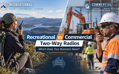 Recreational vs Commercial Two-Way Radios: Which Does Your Business Need?